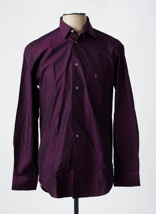 Cămașă cu mâneci lungi violet BANDE ORIGINALE bărbat