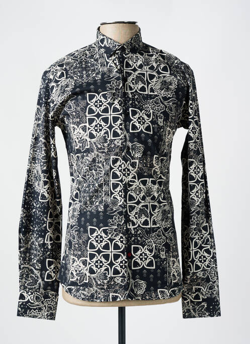 Cămașă cu mâneci lungi negru LA CIBLE ROUGE bărbat