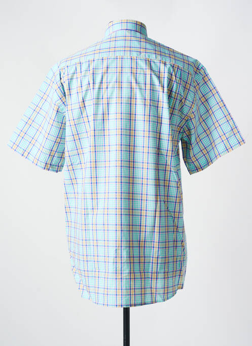 Cămașă cu mâneci scurte verde LEVORATTO bărbat