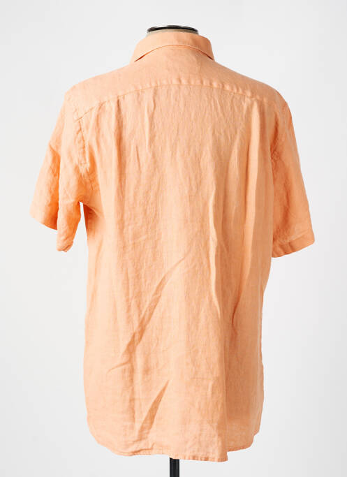 Cămașă cu mâneci scurte portocaliu LEVORATTO bărbat