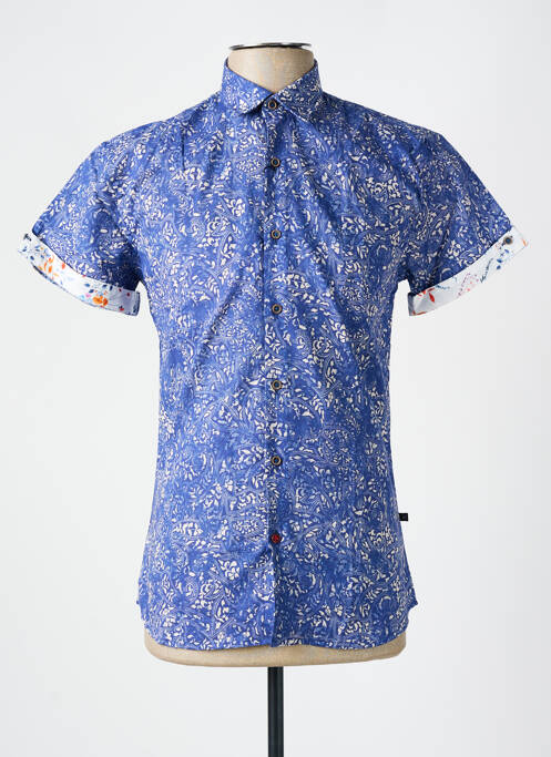 Cămașă cu mâneci scurte albastru LA CIBLE ROUGE bărbat