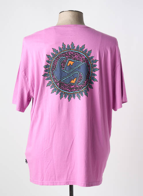 Tricou violet QUIKSILVER bărbat