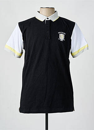 Polo negru CAMBERABERO bărbat