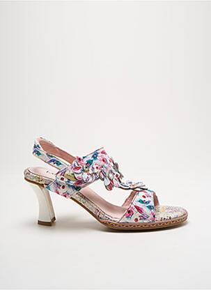 Sandale/Pantofi decupați alb LAURA VITA femeie