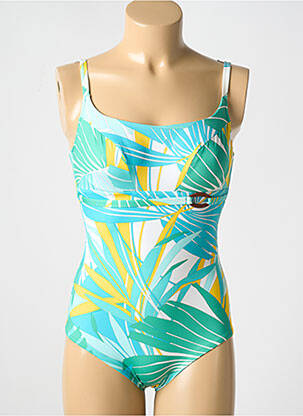 Costum de baie dintr-o singură piesă albastru CHANTELLE femeie