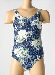 Costum de baie dintr-o singură piesă elasticitate albastru ROXY fille