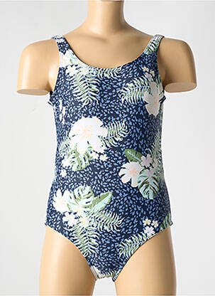 Costum de baie dintr-o singură piesă albastru ROXY fată