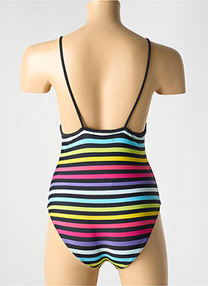 Costum de baie dintr-o singură piesă elasticitate negru LITTLE MARCEL fată