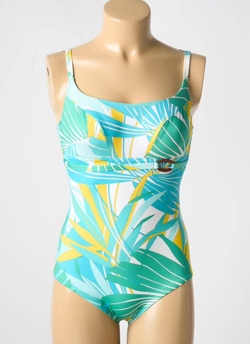 Costum de baie dintr-o singură piesă albastru CHANTELLE femeie