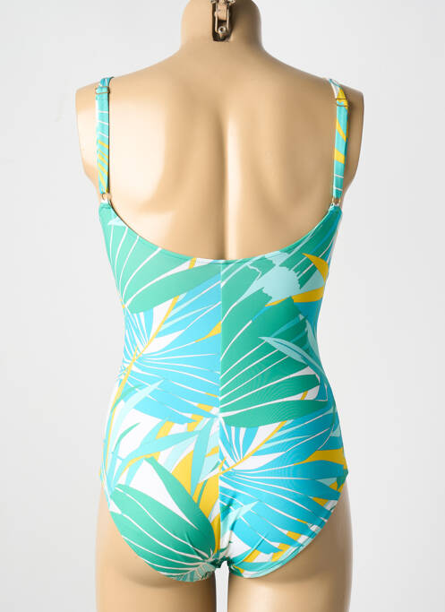 Costum de baie dintr-o singură piesă albastru CHANTELLE femeie