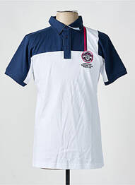 Polo țesătură jersey mâneci scurte albastru CAMBERABERO homme