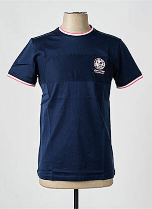 Tricou elasticitate mâneci scurte albastru CAMBERABERO bărbat