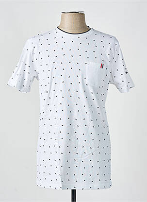 Tricou alb CAMBERABERO bărbat