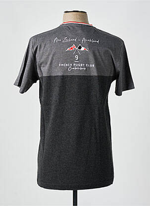 Tricou elasticitate mâneci scurte gri CAMBERABERO bărbat