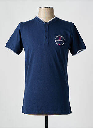 Tricou elasticitate mâneci scurte albastru CAMBERABERO bărbat