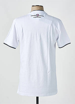Tricou elasticitate mâneci scurte alb CAMBERABERO bărbat