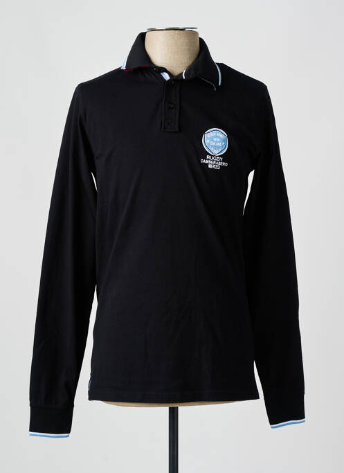 Polo negru CAMBERABERO bărbat