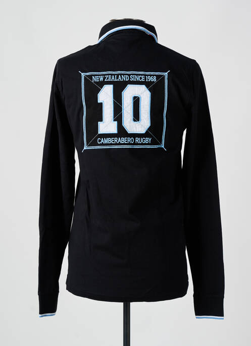 Polo negru CAMBERABERO bărbat