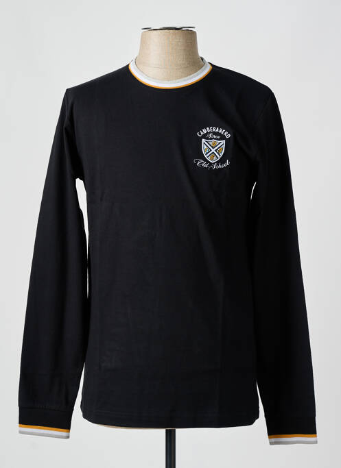 Tricou negru CAMBERABERO bărbat