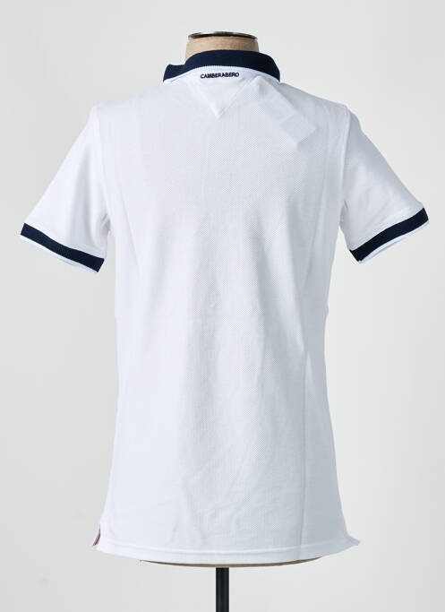 Polo alb CAMBERABERO bărbat