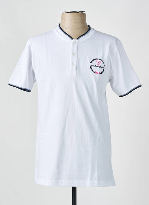 Tricou alb CAMBERABERO bărbat
