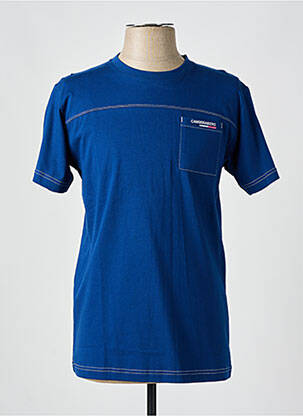 Tricou elasticitate mâneci scurte albastru CAMBERABERO bărbat