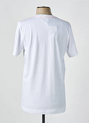 Tricou elasticitate mâneci scurte alb CAMBERABERO bărbat
