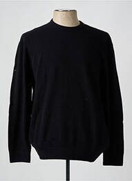 Pulover guler rotund mâneci lungi negru CAMBERABERO homme