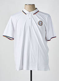 Polo țesătură jersey mâneci scurte alb CAMBERABERO homme
