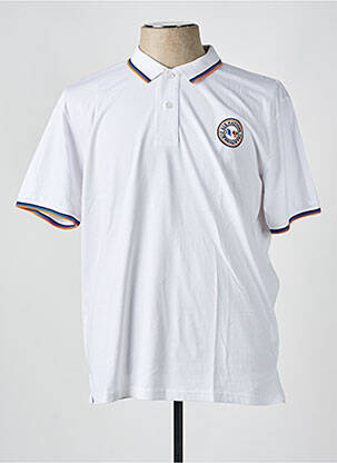 Polo alb CAMBERABERO bărbat