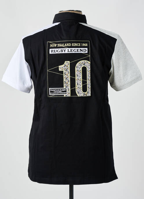 Polo negru CAMBERABERO bărbat