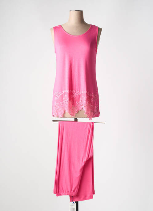 Pijama roz COTTON CLUB femeie