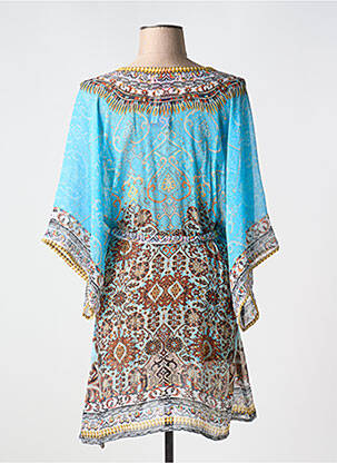 Rochie de plajă croială fluidă albastru VANIA femeie