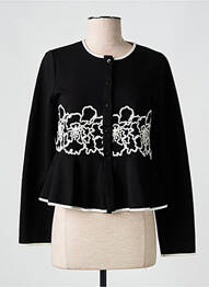 Jachete casual guler rotund negru LISANZA femeie