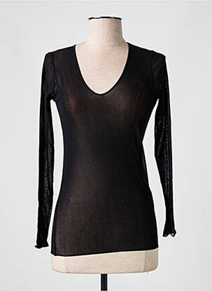 Top negru JANIRA femeie