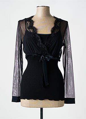 Top negru LISANZA femeie
