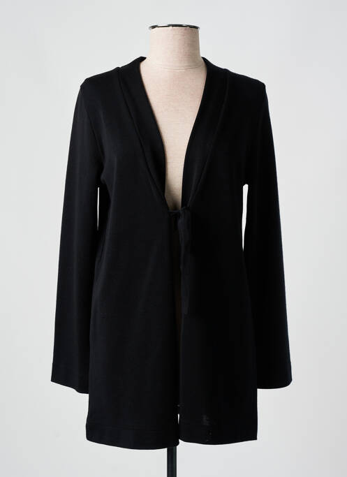 Vestă cu mâneci lungi negru LISANZA femeie