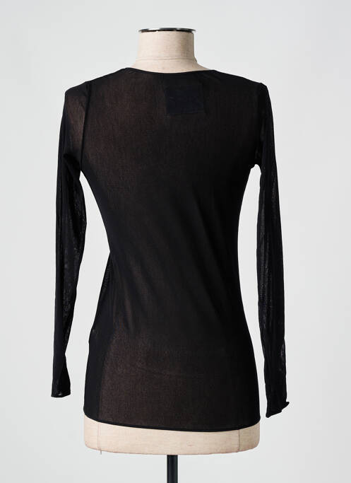 Top negru JANIRA femeie