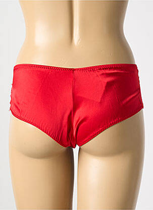 Shorty efect material satinat roșu COTTON CLUB femeie