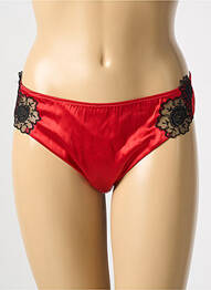Chilot efect material satinat roșu COTTON CLUB femme