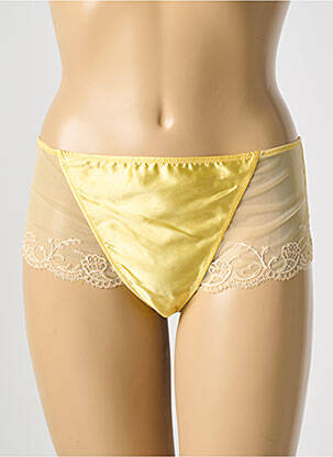 Shorty broderie galben LISE CHARMEL femme