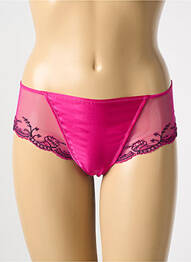 Shorty efect material satinat roz LISE CHARMEL femme