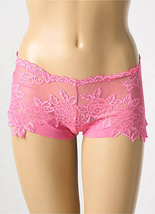 Shorty elasticitate roz COTTON CLUB femeie