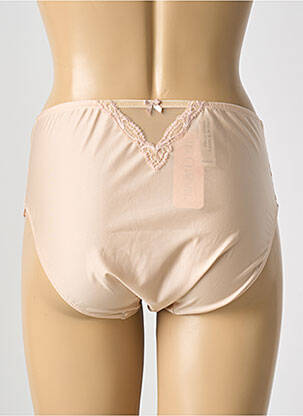 Shorty efect material satinat culoare piersică LISE CHARMEL femeie