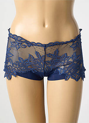 Shorty elasticitate albastru COTTON CLUB femeie
