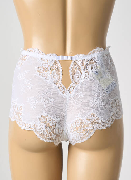 Chilot cu talie înaltă alb COTTON CLUB femeie