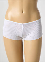Shorty elasticitate alb COTTON CLUB femme