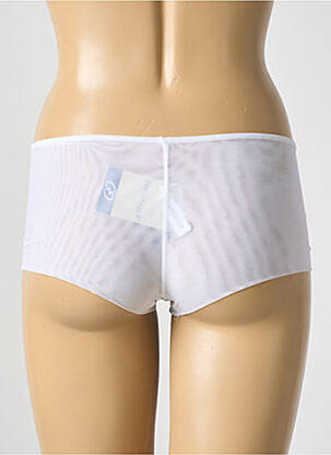 Shorty elasticitate alb COTTON CLUB femeie