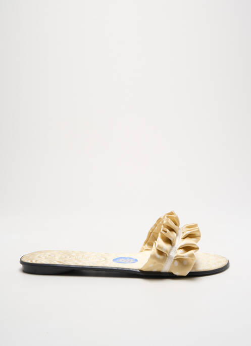 Mulete/Saboți auriu RUE DU FAUBOURG femeie