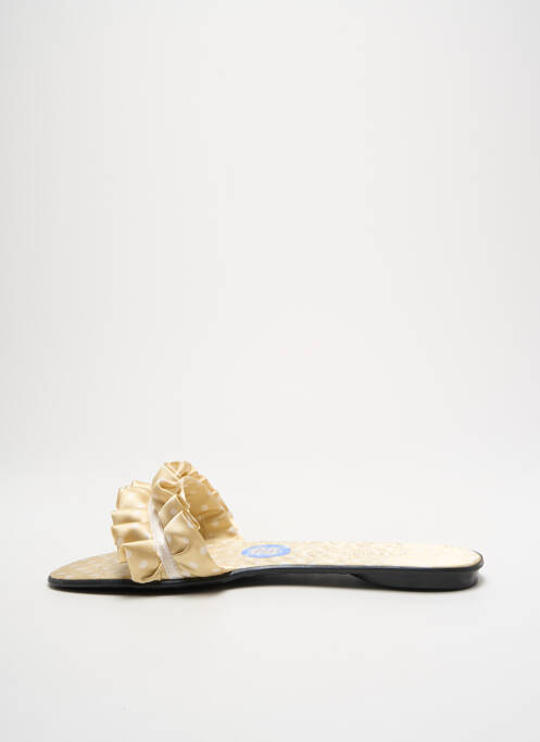 Mulete/Saboți auriu RUE DU FAUBOURG femeie